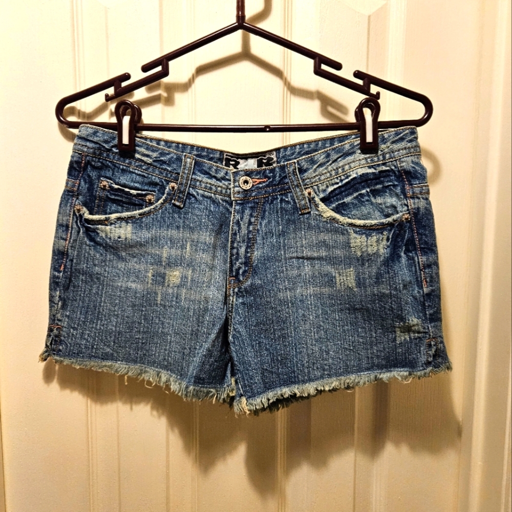 R4R Jean Shorts